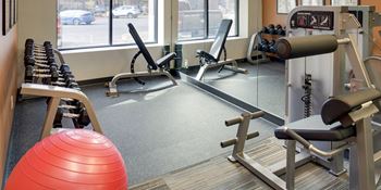 Modern fitness center